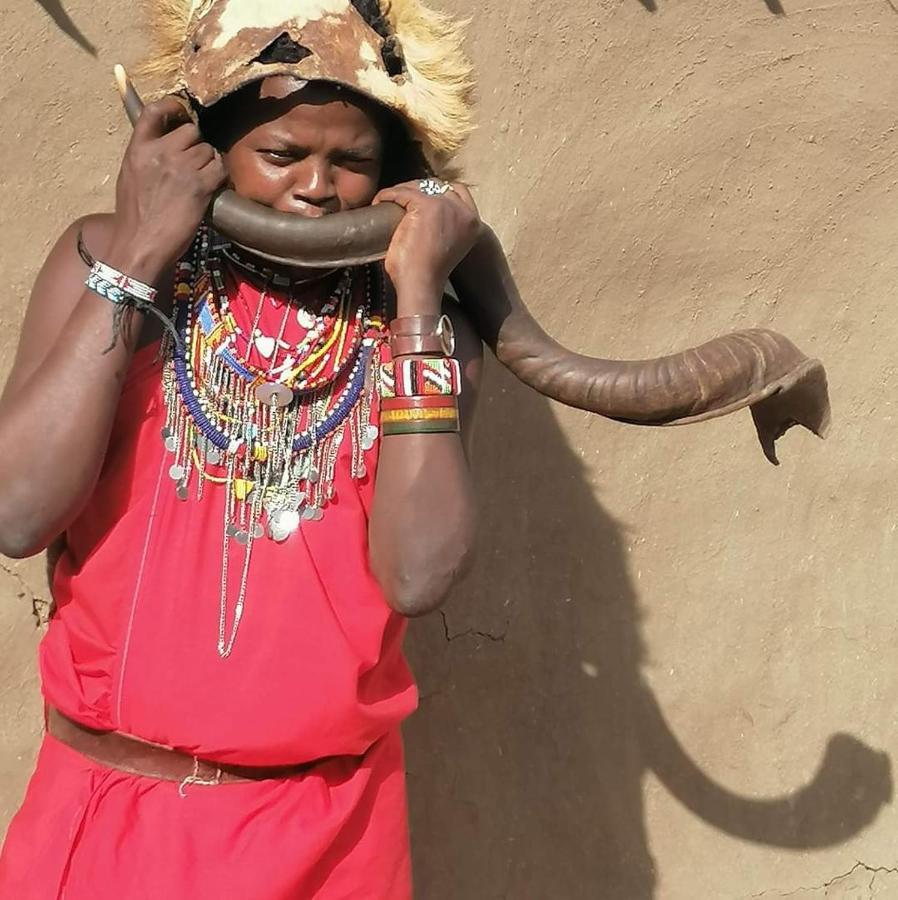 Maasai Homestay Camping Sekenani Kültér fotó