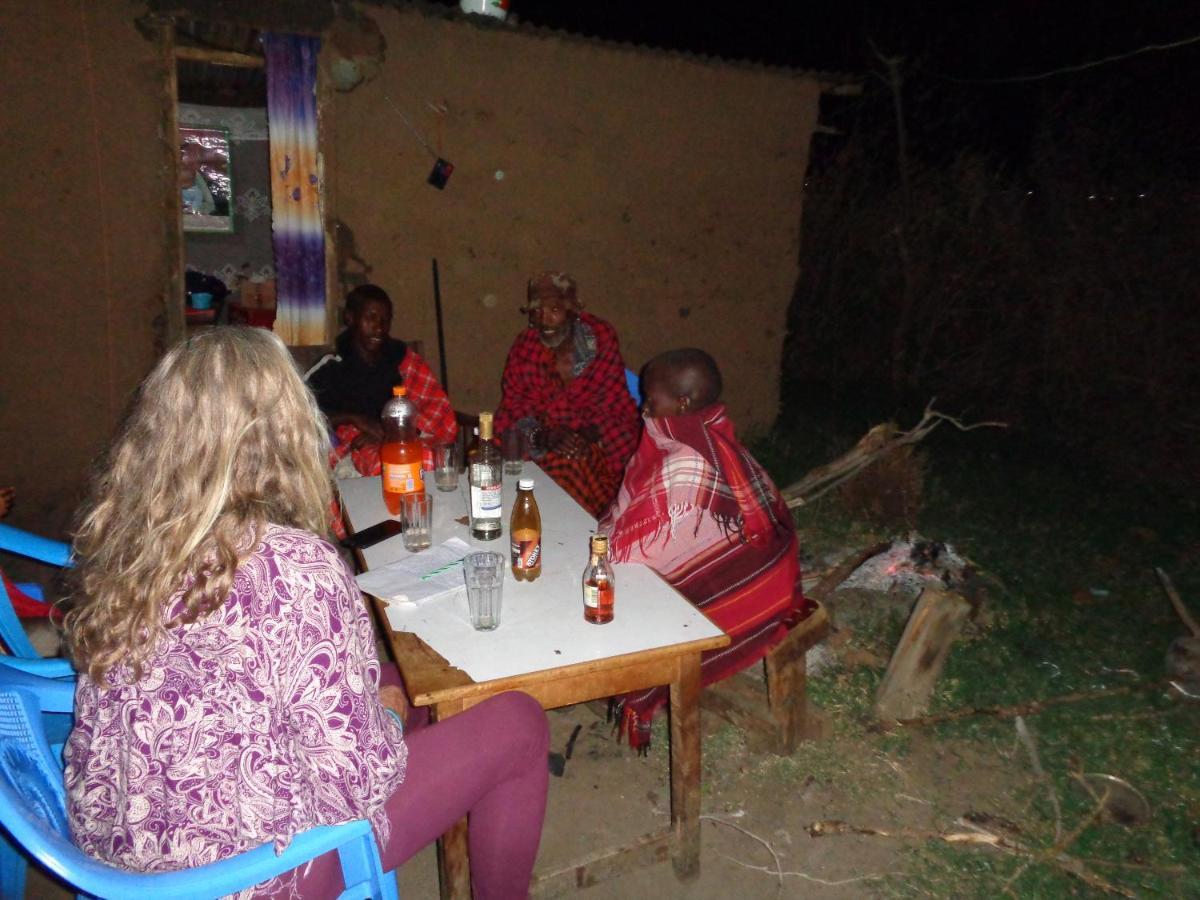 Maasai Homestay Camping Sekenani Kültér fotó