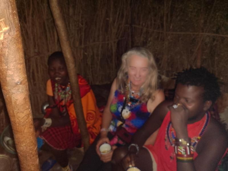 Maasai Homestay Camping Sekenani Kültér fotó