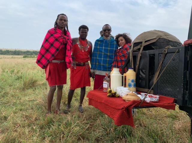 Maasai Homestay Camping Sekenani Kültér fotó