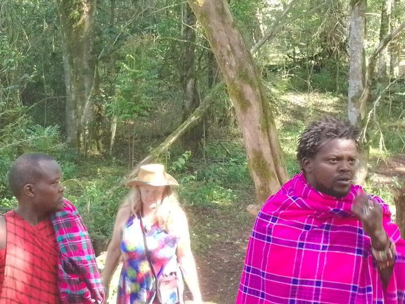 Maasai Homestay Camping Sekenani Kültér fotó