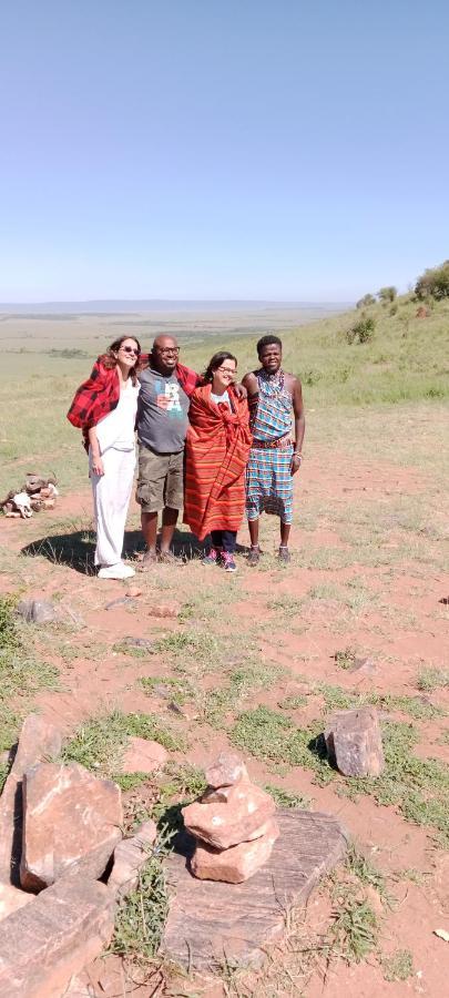 Maasai Homestay Camping Sekenani Kültér fotó