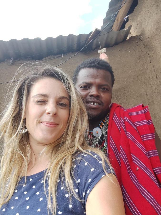 Maasai Homestay Camping Sekenani Kültér fotó