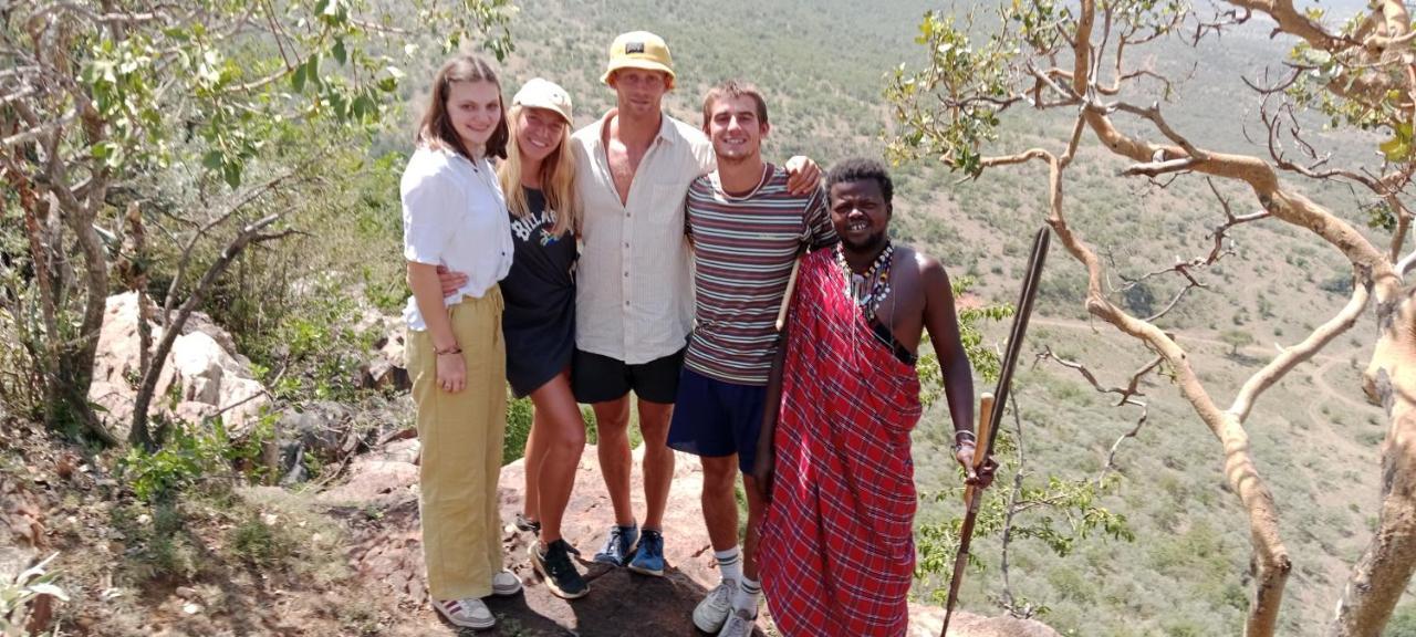 Maasai Homestay Camping Sekenani Kültér fotó