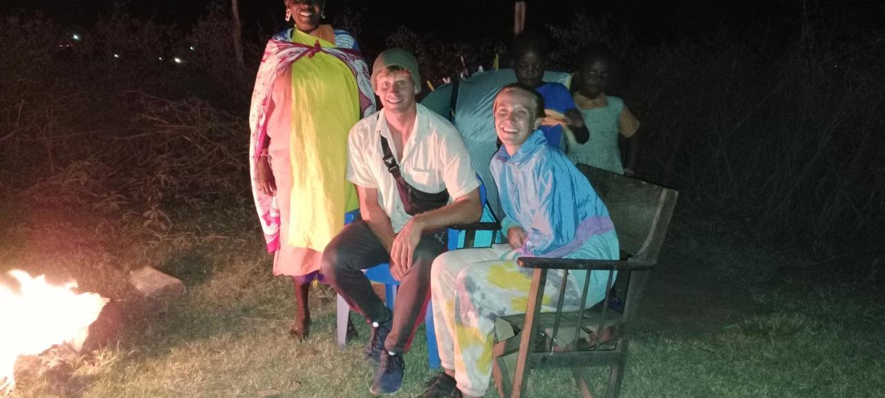 Maasai Homestay Camping Sekenani Kültér fotó