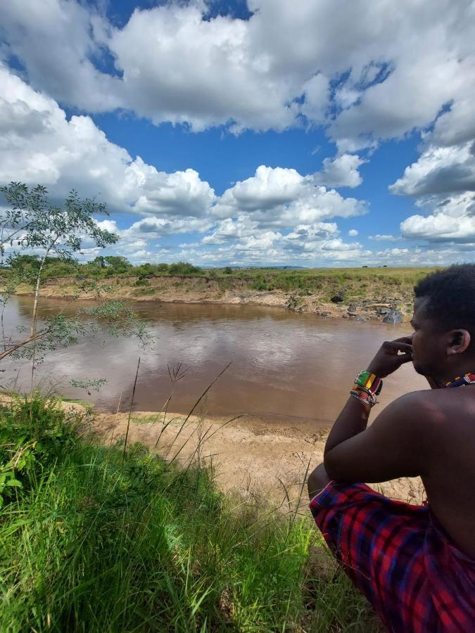 Maasai Homestay Camping Sekenani Kültér fotó