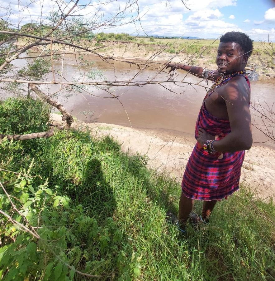 Maasai Homestay Camping Sekenani Kültér fotó