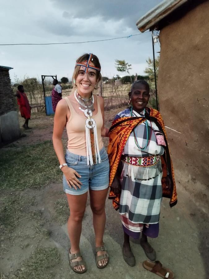 Maasai Homestay Camping Sekenani Kültér fotó