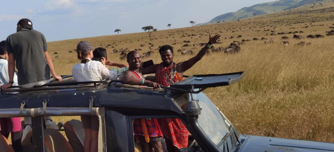 Maasai Homestay Camping Sekenani Kültér fotó