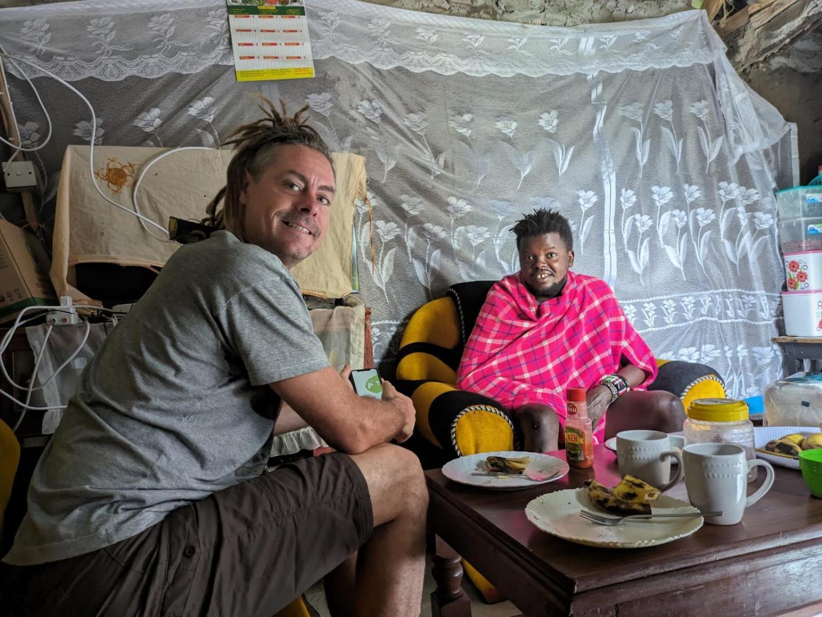 Maasai Homestay Camping Sekenani Kültér fotó