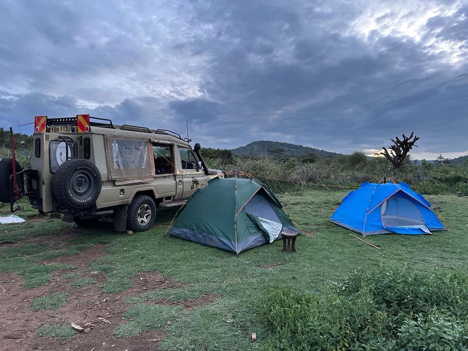 Maasai Homestay Camping Sekenani Kültér fotó